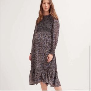 Hatch Lana Dress in Rose Multi